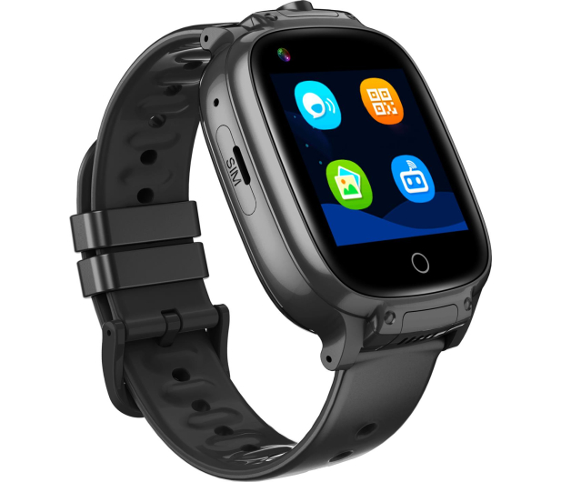GARETT Smartwatch Garett Kids Twin 4G czarny - 1060937 - zdjęcie 3